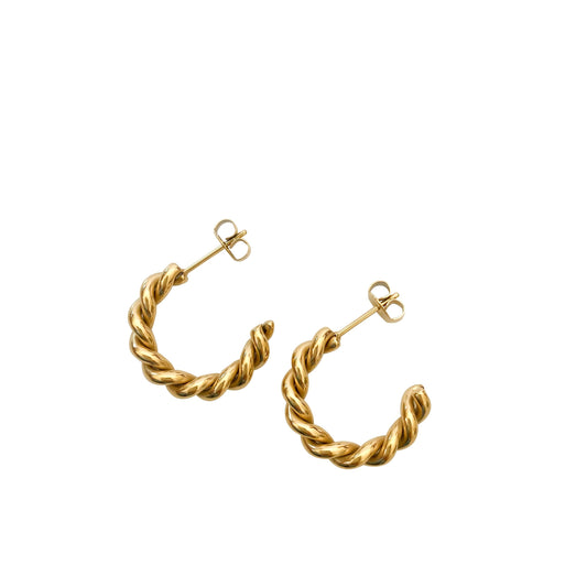 Twisted Rope Earrings